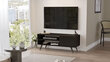 TV-laud Kalune Design CD1, must цена и информация | Televiisori alused | hansapost.ee