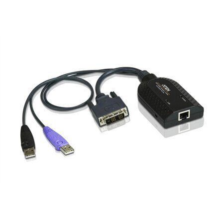 Aten KA7166-AX, USB-A/DVI-D, 25 cm hind ja info | Juhtmed ja kaablid | hansapost.ee