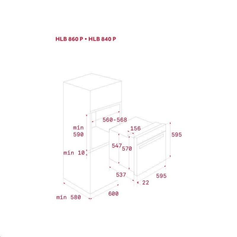 Teka ORB 84 SP hind ja info | Ahjud | hansapost.ee