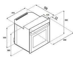 Starkke STD45WH цена и информация | Духовки | hansapost.ee