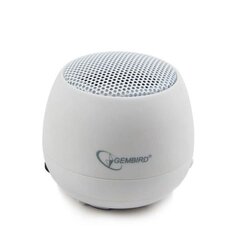 Аудиоколонка Gembird SPK-103-W, белая цена и информация | Аудиоколонки | hansapost.ee