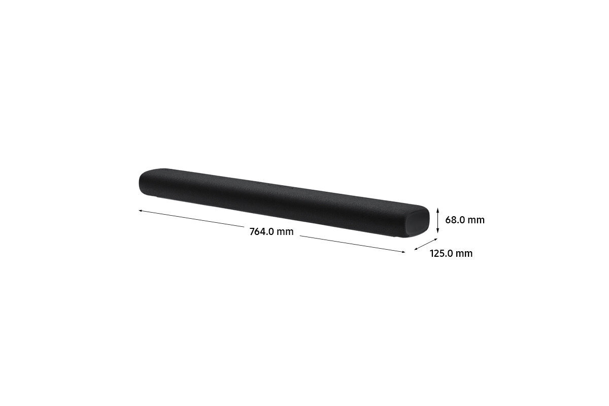 5.0 Soundbar Samsung HW-S60A/EN hind ja info | Ribakõlarid ja koduaudio süsteemid | hansapost.ee