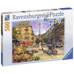 Ravensburger pusle 500 tk Õhtune jalutuskäik hind ja info | Pusled lastele ja täiskasvanutele | hansapost.ee