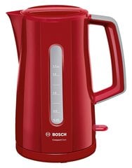 Veekeetja Bosch TWK3A014, punane hind ja info | Veekeetjad | hansapost.ee