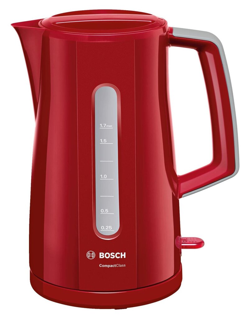 Veekeetja Bosch TWK3A014, punane цена и информация | Veekeetjad | hansapost.ee