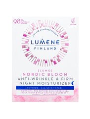 Pinguldav, niisutav öökreem Lumene Nordic Bloom Anti-wrinkle & Firm 50 ml цена и информация | Кремы для лица | hansapost.ee