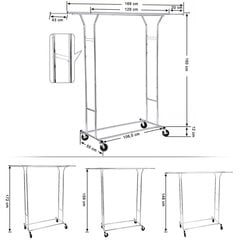 Riidenagi HSR12S, hall price and information | Racks | hansapost.ee