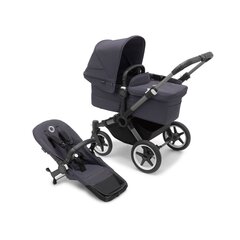 Bugaboo Donkey 5 Mono универсальная коляска, Graphite/Stormy Blue-Stormy Blue цена и информация | Коляски | hansapost.ee