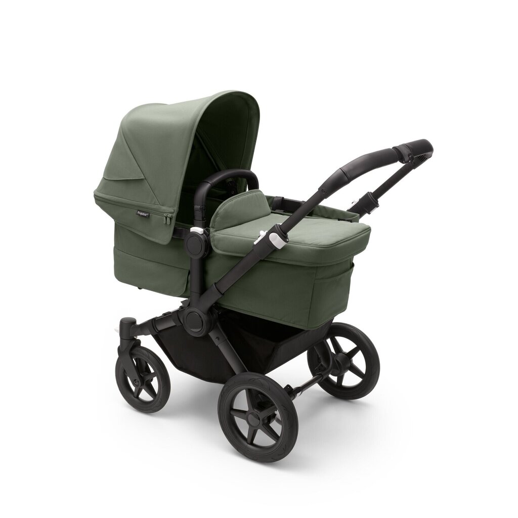 Bugaboo Donkey 5 Mono universaalne vanker, Black/Forest Green-Forest Green цена и информация | Vankrid, jalutuskärud | hansapost.ee