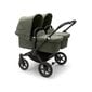 Bugaboo Donkey 5 Mono universaalne vanker, Black/Forest Green-Forest Green цена и информация | Vankrid, jalutuskärud | hansapost.ee