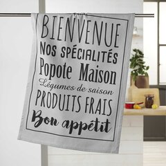 Douceur d'intérieur köögirätik Popote, hall, 50 x 70 cm hind ja info | Köögirätikud, pajakindad ja põlled | hansapost.ee