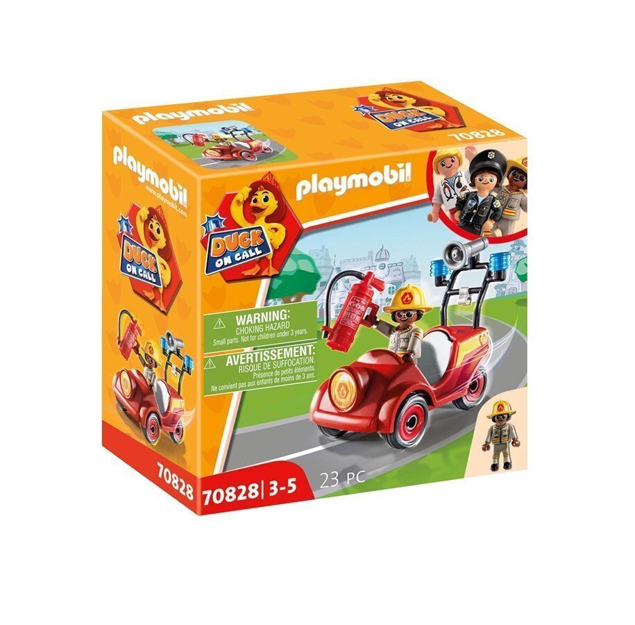 70828 PLAYMOBIL, D.O.C. Tuletõrjujad päästsid miniauto hind ja info | Klotsid ja konstruktorid | hansapost.ee