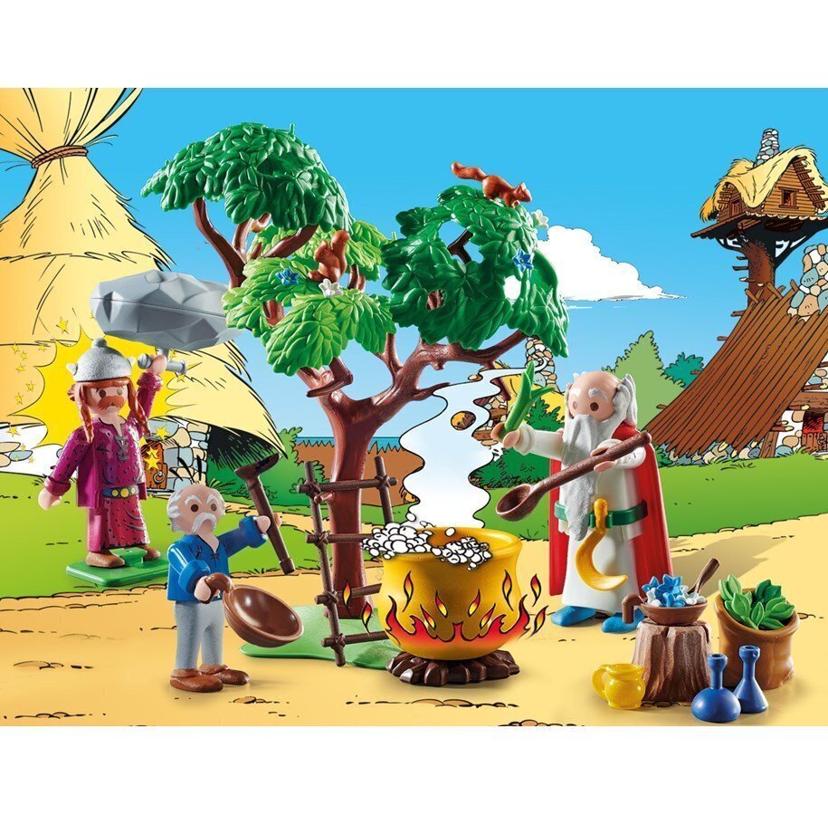 70933 PLAYMOBIL, Asterix: Getafix with the caldron of Magic Potion цена и информация | Klotsid ja konstruktorid | hansapost.ee