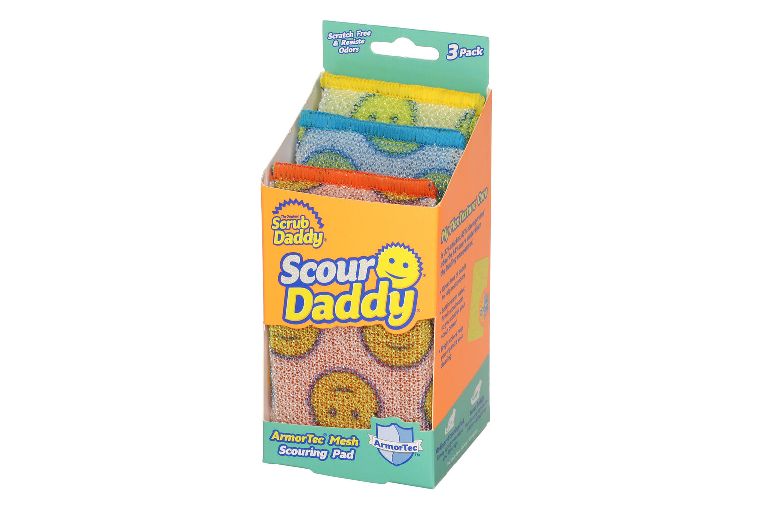 Scrub Daddy koorijad/käsnad, 3 tk цена и информация | Puhastustarvikud | hansapost.ee