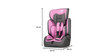 Turvatool Lionelo Levi Simple, 9-36 kg, candy pink hind ja info | Turvatoolid ja turvahällid | hansapost.ee