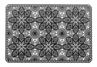 4Living настольный коврик Lace Black, 30x45 см цена и информация | Скатерти, салфетки | hansapost.ee