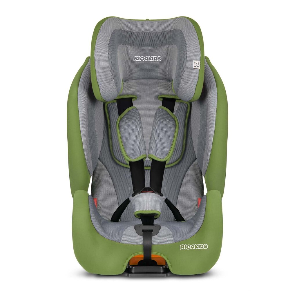 Turvatool Ricokids Qway, 9-36 kg, green hind ja info | Turvatoolid ja turvahällid | hansapost.ee