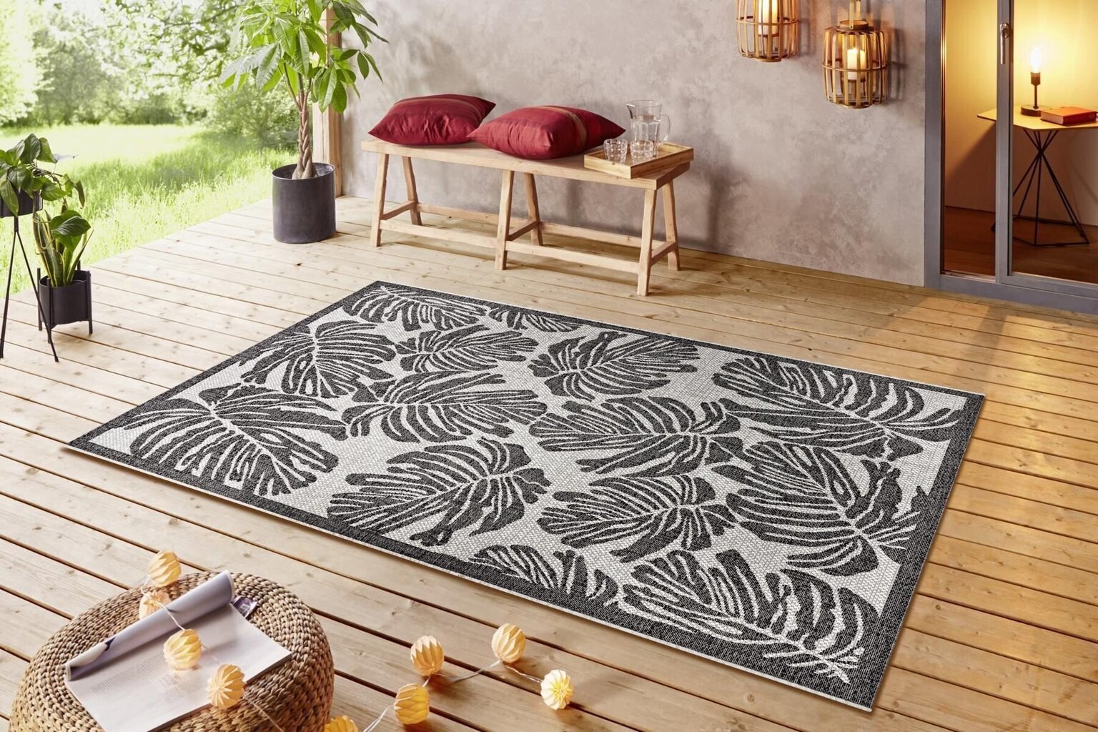 Northrugs vaip Jaffa Black Cream 200x290 cm цена и информация | Vaibad | hansapost.ee