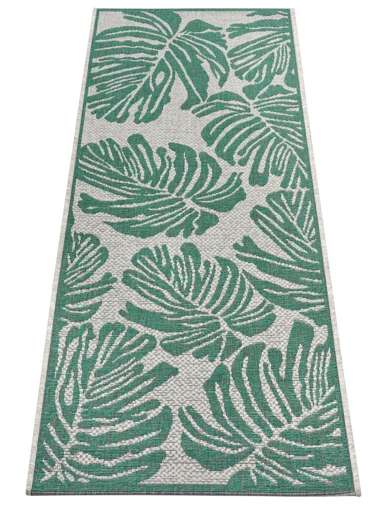 Northrugs vaip Jaffa Emerald Green Cream 70x200 cm цена и информация | Vaibad | hansapost.ee