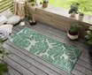 Northrugs vaip Jaffa Emerald Green Cream 70x300 cm цена и информация | Vaibad | hansapost.ee