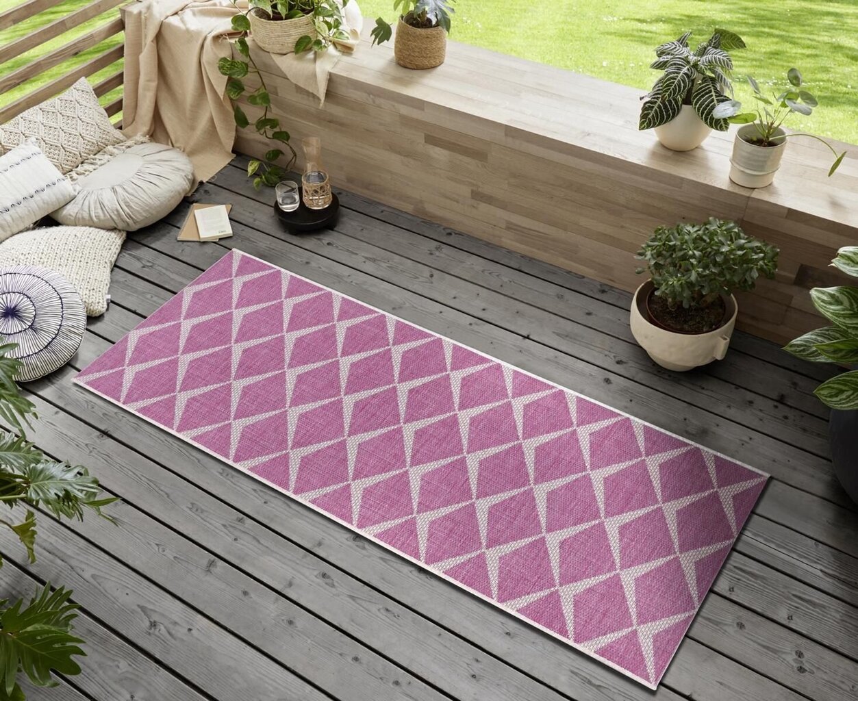 Northrugs vaip Jaffa Pink Cream 70x200 cm цена и информация | Vaibad | hansapost.ee