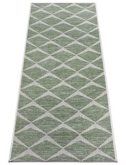 Northrugs vaip Jaffa Emerald Green Cream 70x300 cm hind ja info | Vaibad | hansapost.ee