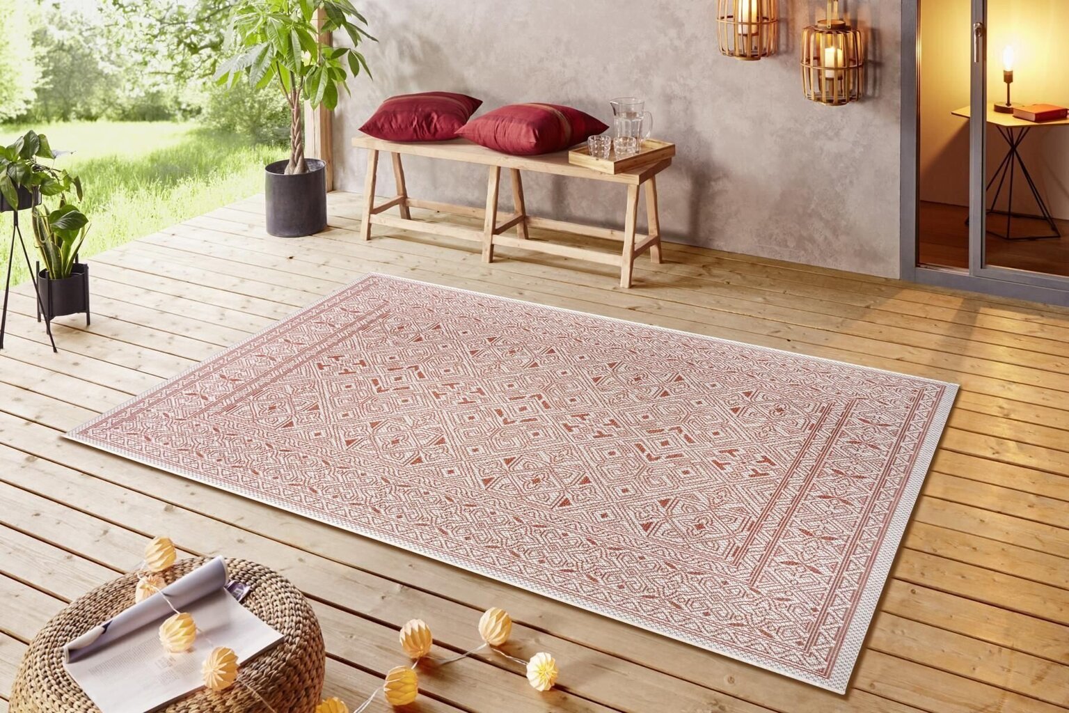 Northrugs vaip Jaffa Orange Terracotta Creme 70x140 cm hind ja info | Vaibad | hansapost.ee