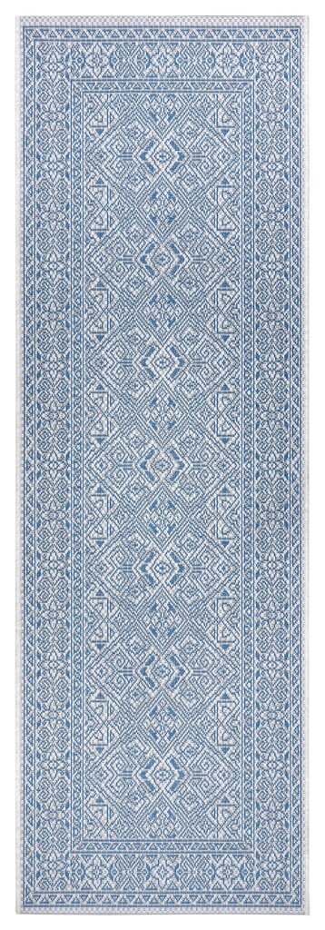 Northrugs vaip Jaffa Petrol Blue Cream 70x200 cm hind ja info | Vaibad | hansapost.ee