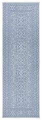 Northrugs ковровая дорожка Jaffa Petrol Blue Cream 70x300 см цена и информация | Ковры | hansapost.ee