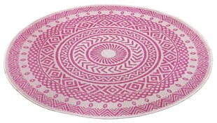 Northrugs vaip Jaffa Palm Pink Cream 160x160 cm hind ja info | Vaibad | hansapost.ee