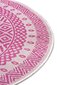 Northrugs vaip Jaffa Palm Pink Cream 160x160 cm цена и информация | Vaibad | hansapost.ee