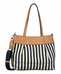 Tom Tailor женская сумка Nia, коричневый/черный/белый цена и информация | Женские сумки | hansapost.ee
