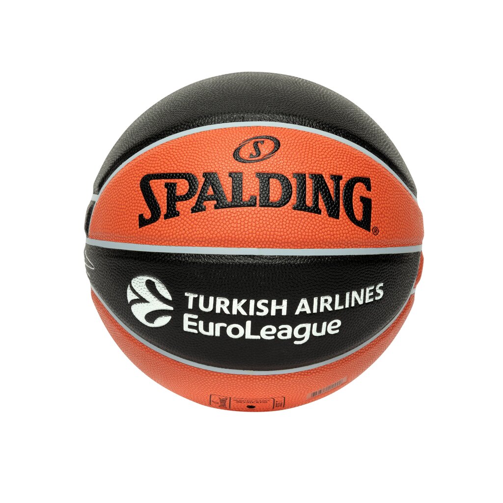 Korvpall Spalding TF-1000 Euroleague, suurus 7 hind ja info | Korvpallid | hansapost.ee