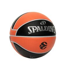 Мяч баскетбольный Spalding TF-500 Euroleague, 7 размер цена и информация | Баскетбольные мячи | hansapost.ee