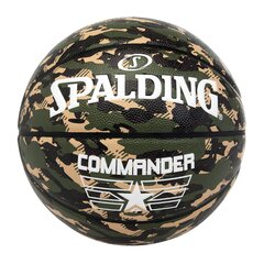 Баскетбольный мяч Spalding Commander Camo, размер 7 цена и информация | Баскетбольные мячи | hansapost.ee