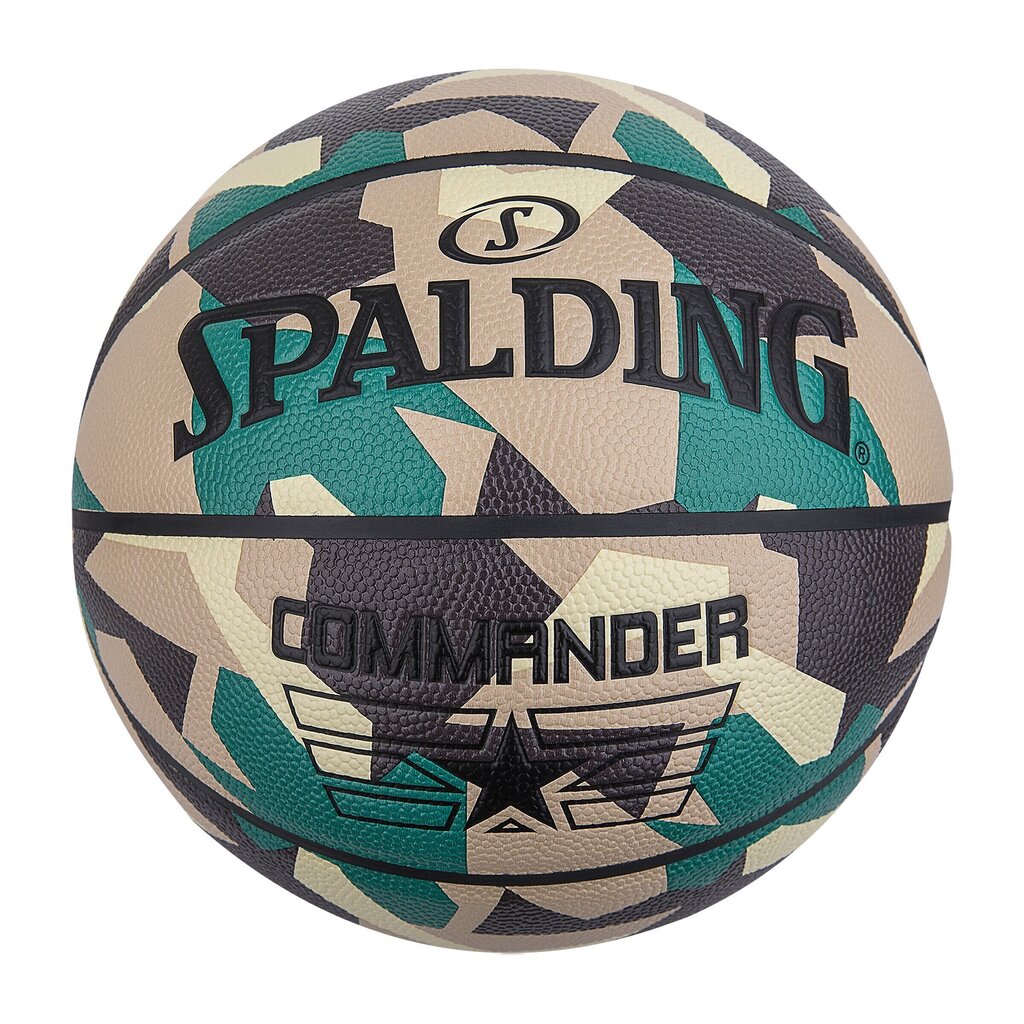 Korvpalli pall Spalding Commander Poly, 5 suurus цена и информация | Korvpallid | hansapost.ee
