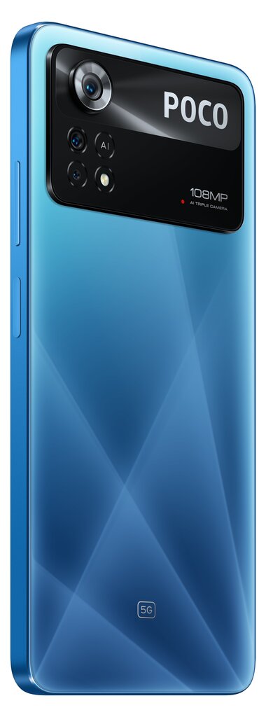 Poco X4 Pro 5G Dual SIM 6/128GB MZB0AZ4EU Laser Blue hind ja info | Telefonid | hansapost.ee