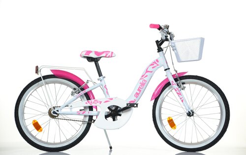 Laste jalgratas Aurella Smarty 204R 20", valge hind ja info | Jalgrattad | hansapost.ee