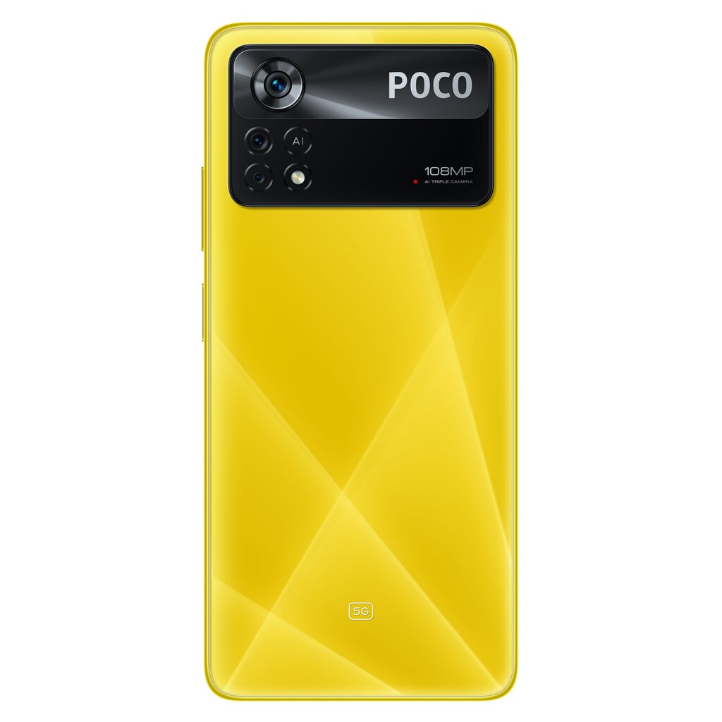 Poco X4 Pro 5G Dual SIM 6/128GB MZB0AYVEU Yellow цена и информация | Telefonid | hansapost.ee