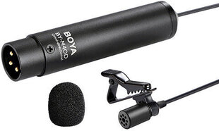 Boya микрофон BY-M4OD Omni XLR Lavalier цена и информация | Аксессуары для фотоаппаратов | hansapost.ee