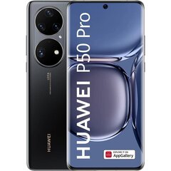 Huawei P50 Pro, 256GB, Dual SIM, Golden Black hind ja info | Telefonid | hansapost.ee