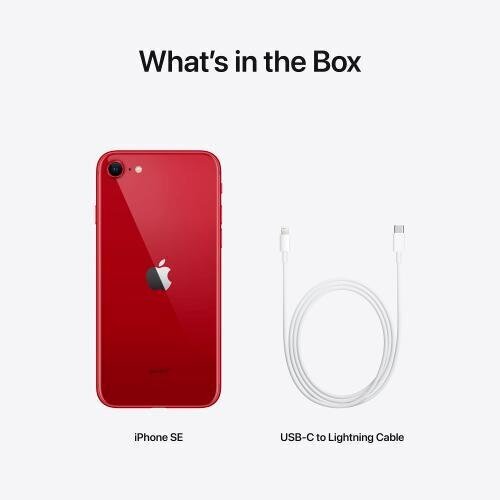 Apple iPhone SE 256GB Red 3rd Gen MMXP3ET/A цена и информация | Telefonid | hansapost.ee