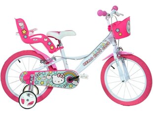 Велосипед детский Hello Kitty 16", 164R-HK2 цена и информация | Hello Kitty Велосипеды, самокаты, ролики, скейтборды | hansapost.ee