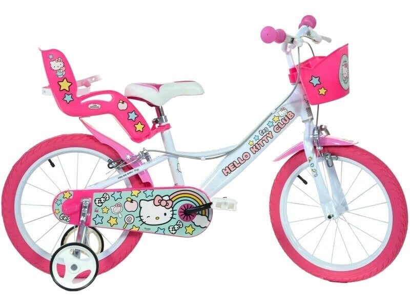 Jalgratas lastele Hello Kitty 16", 164R-HK2 цена и информация | Jalgrattad | hansapost.ee