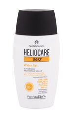 Niisutav päevitusgeel Heliocare SPF 50+ 360 ° Vesigeel 50 ml price and information | Päikesekaitse ja päevitusjärgsed kreemid | hansapost.ee