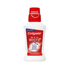 Valgendav suuvesi ilma alkoholita Colgate Max White Expert 500 ml hind ja info | Hambaharjad, hampapastad ja suuloputusvedelikud | hansapost.ee