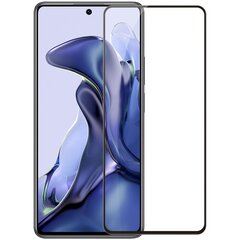 Fusion full glue 5D karastatud klaas kaetud raamiga Xiaomi 11T 5G / 11T Pro 5G, must цена и информация | Защитные пленки для телефонов | hansapost.ee