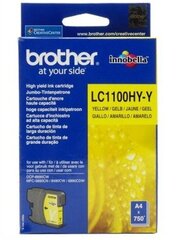 BROTHER LC1100HYY ink yellow large hind ja info | Laserprinteri toonerid | hansapost.ee