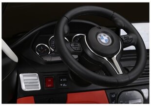 Elektriline maastur BMW X6M, värvitud must цена и информация | Электромобили для детей | hansapost.ee