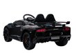 Elektriline sportauto Lamborghini Aventador, must цена и информация | Laste elektriautod | hansapost.ee